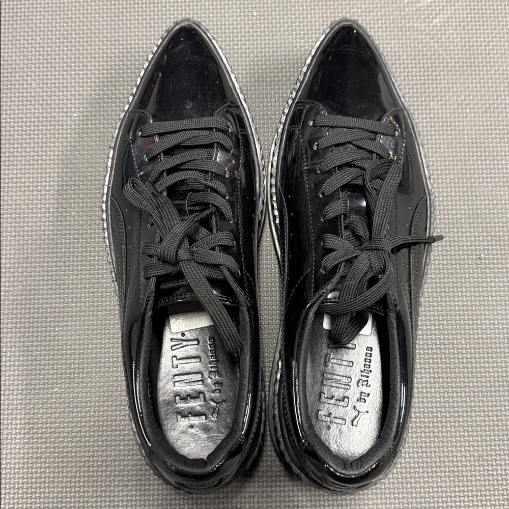Puma Fenty x Rihanna Pointy Creeper Patent Casual Sneakers - Picture 8 of 8